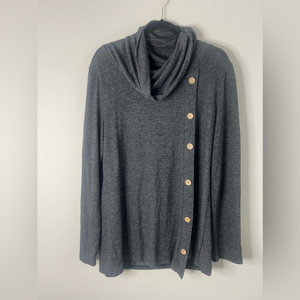 Sese Code -‎ Long Sleeve Cowl Neck Pullover